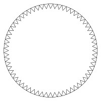 zig zag circle 001